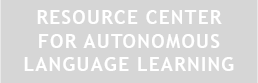 go to resource center for autonomous language learning